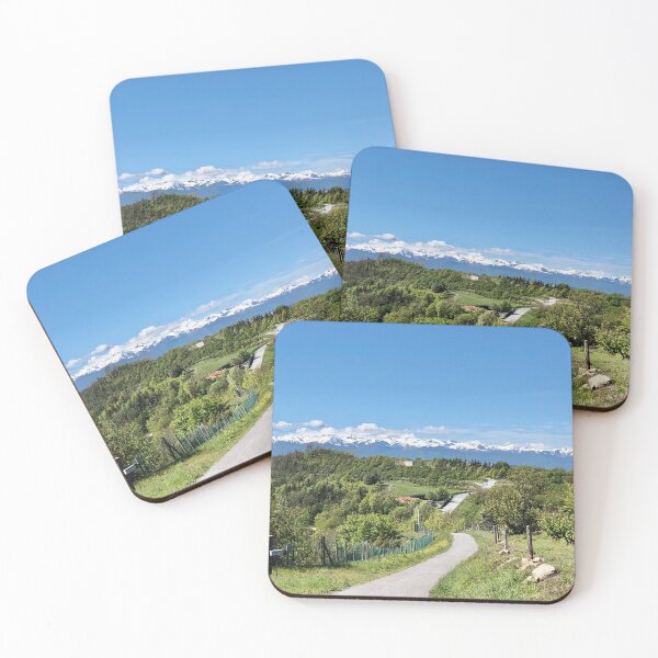 Item preview, Country road on the hills Langhe Italy designed and sold by Quoppidou.