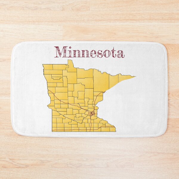 Item preview, Minnesota Counties & Interstates designed and sold by PhilbonianDezin.