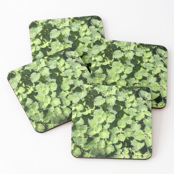 Item preview, little green leaves pattern texture designed and sold by Quoppidou.