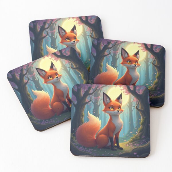 Item preview, Cute Fox Forest designed and sold by sachinnaha.