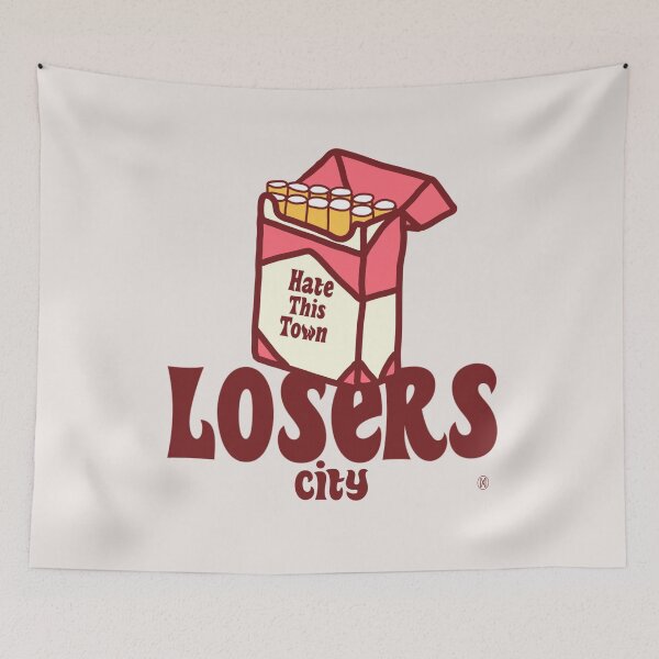 Item preview, LOSERS TOWN Hate this town cigarettes designed and sold by petiteToulon.