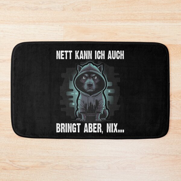 Item preview, Nett Kann Ich Auch Bringt Aber , Nix  - Cooles Hund  - Lustiges Zitat  designed and sold by Smix Pixels.