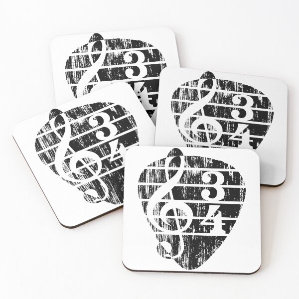Item preview, G-clef guitar plectrum - Black designed and sold by GradientDay.