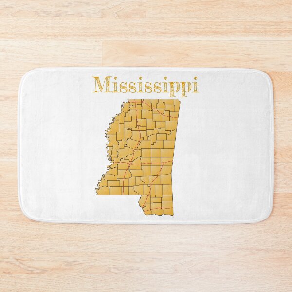 Item preview, Mississippi Counties & Interstates designed and sold by PhilbonianDezin.