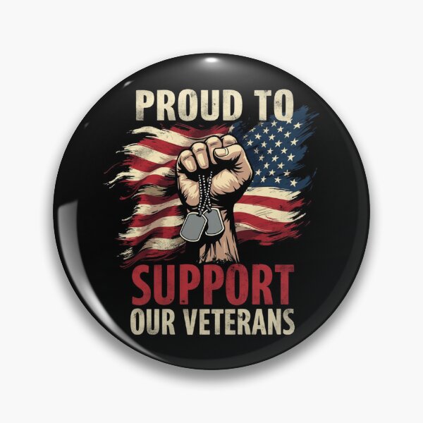 Item preview, Proud to Support Our Veterans designed and sold by Blok45.