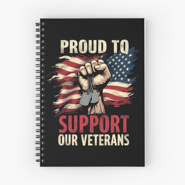 Item preview, Proud to Support Our Veterans designed and sold by Blok45.
