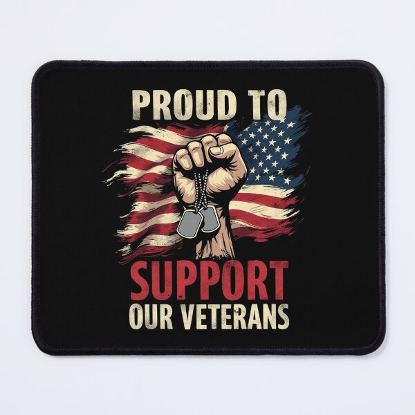 Item preview, Proud to Support Our Veterans designed and sold by Blok45.