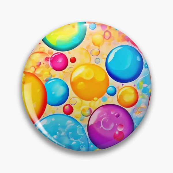 Item preview, Rainbow Bubble Pop Art designed and sold by Health And Fitness Posts e-Store.