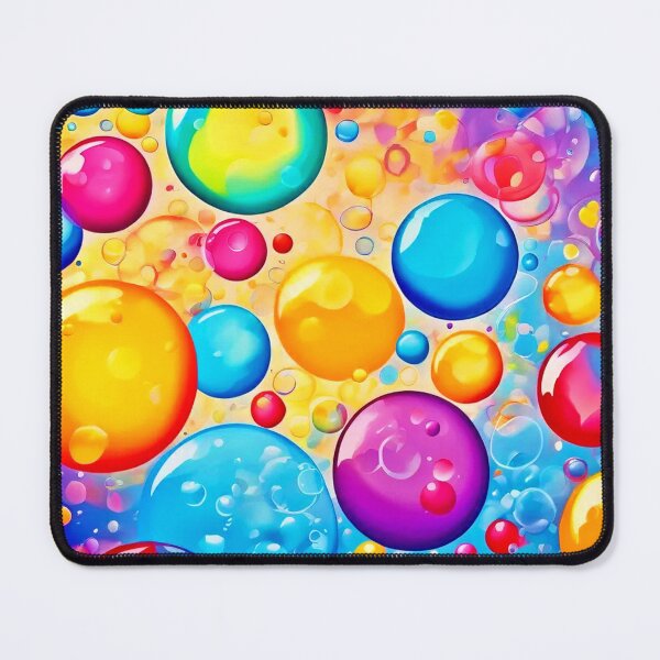 Item preview, Rainbow Bubble Pop Art designed and sold by Health And Fitness Posts e-Store.
