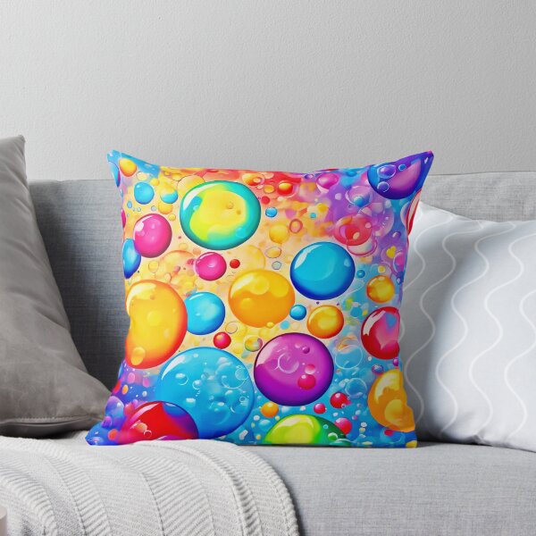 Item preview, Rainbow Bubble Pop Art designed and sold by Health And Fitness Posts e-Store.