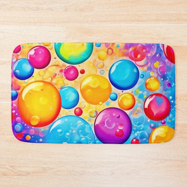 Item preview, Rainbow Bubble Pop Art designed and sold by Health And Fitness Posts e-Store.