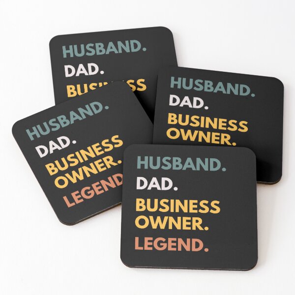 Item preview, Husband Dad Business Owner Legend Funny Entrepreneurs designed and sold by CuteLovelyDesigns.