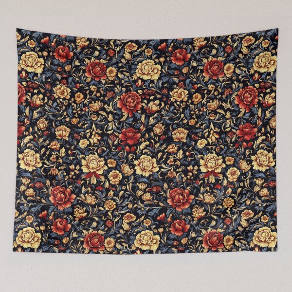 Item preview, Abstract Geometry with Floral Elegance designed and sold by Piotrek0001.