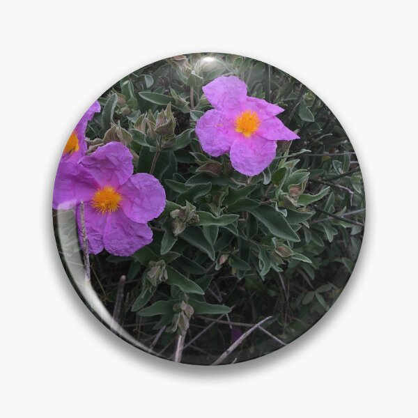 Item preview, Vivid Pink Flowers in Mediterranean Woods designed and sold by Quoppidou.