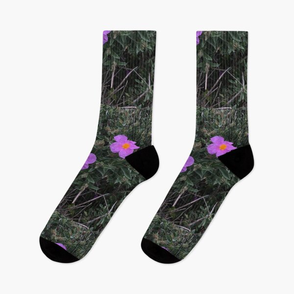 Item preview, Vivid Pink Flowers in Mediterranean Woods designed and sold by Quoppidou.
