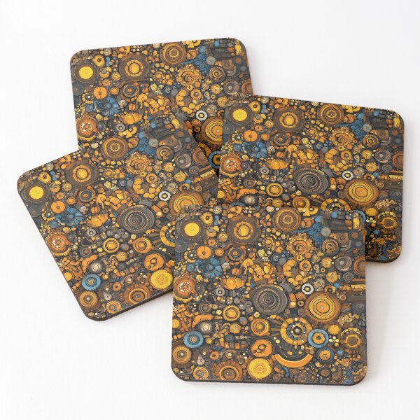 Item preview, Structured Geometry and Freeform Florals designed and sold by Piotrek0001.