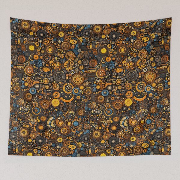 Item preview, Structured Geometry and Freeform Florals designed and sold by Piotrek0001.