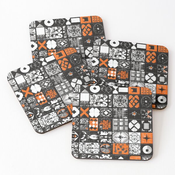 Item preview, Textured Floral and Precise Geometric Designs designed and sold by Piotrek0001.