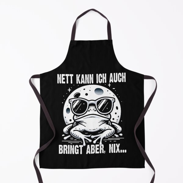 Item preview, Nett Kann Ich Auch Bringt Aber , Nix  - Cooles Frosch Mit Mond  - Lustiges Zitat  designed and sold by Smix Pixels.