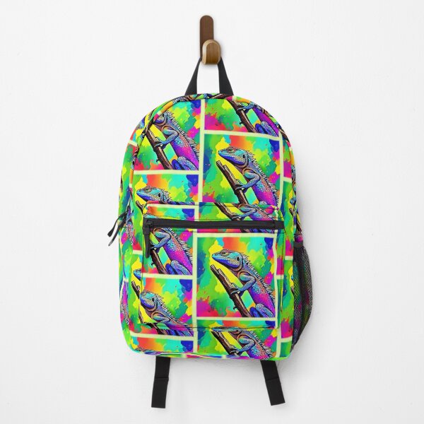 Item preview, Colorful Lizard Art Design designed and sold by Health And Fitness Posts e-Store.