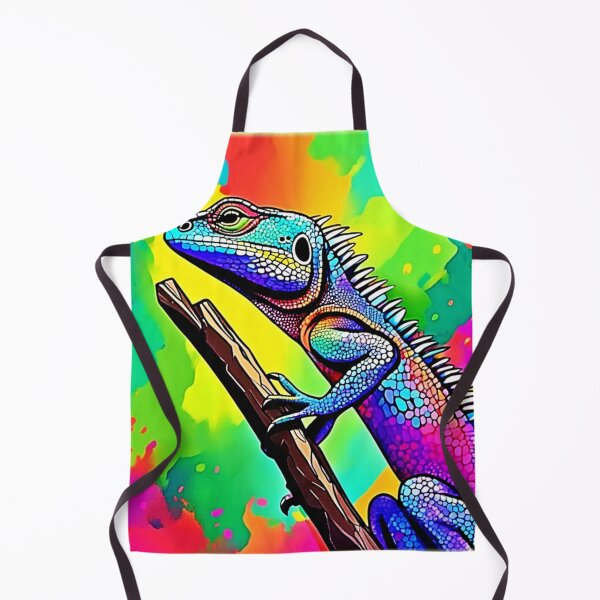 Item preview, Colorful Lizard Art Design designed and sold by Health And Fitness Posts e-Store.