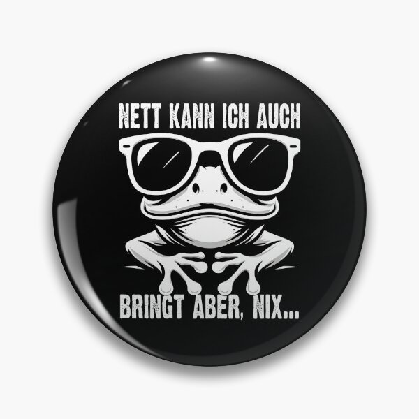 Item preview, Nett Kann Ich Auch Bringt Aber , Nix  - Cooles Frosch - Lustiges Zitat  designed and sold by Smix Pixels.