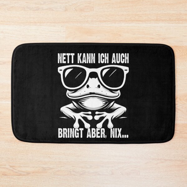 Item preview, Nett Kann Ich Auch Bringt Aber , Nix  - Cooles Frosch - Lustiges Zitat  designed and sold by Smix Pixels.