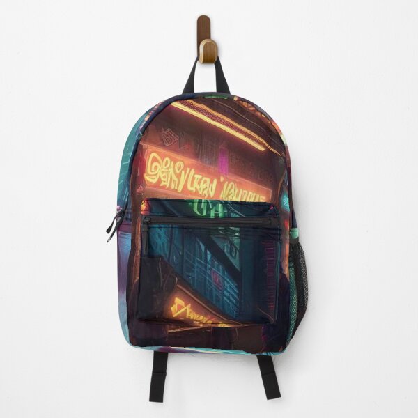 Item preview, Cyberpunk City Cafe 2 - Sci Fi Art concept designed and sold by Delerat7.