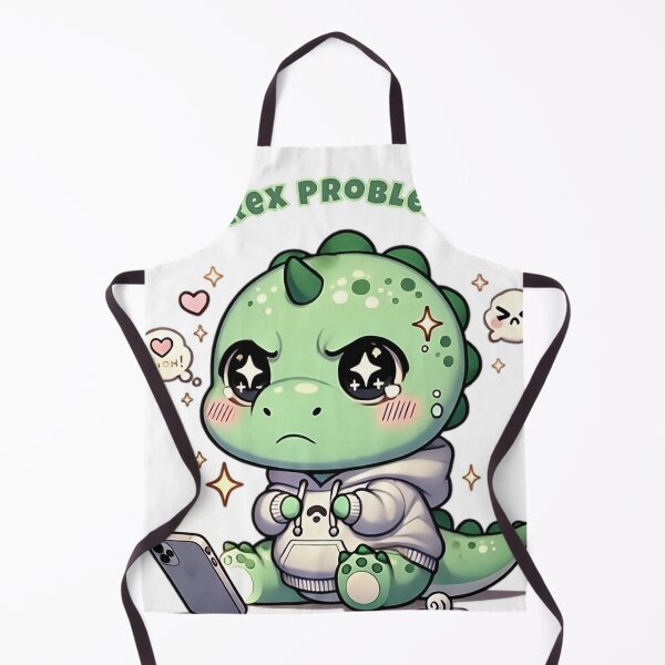 Item preview, T-Rex Problems - Kawaii Dinosaur Tech Life designed and sold by Guesso.