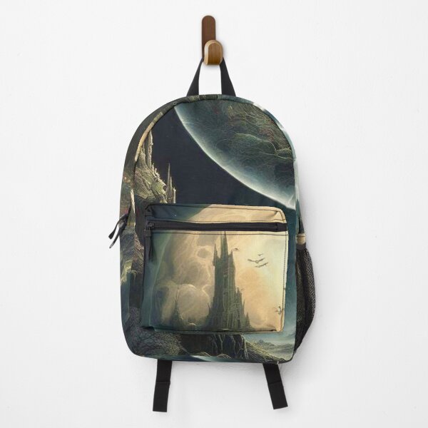 Item preview, Moon and Castle - Dark Fantasy Art concept designed and sold by Delerat7.