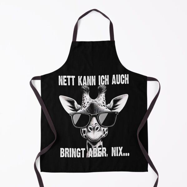 Item preview, Nett Kann Ich Auch Bringt Aber , Nix  - Cooles Giraffe - Lustiges Zitat  designed and sold by Smix Pixels.