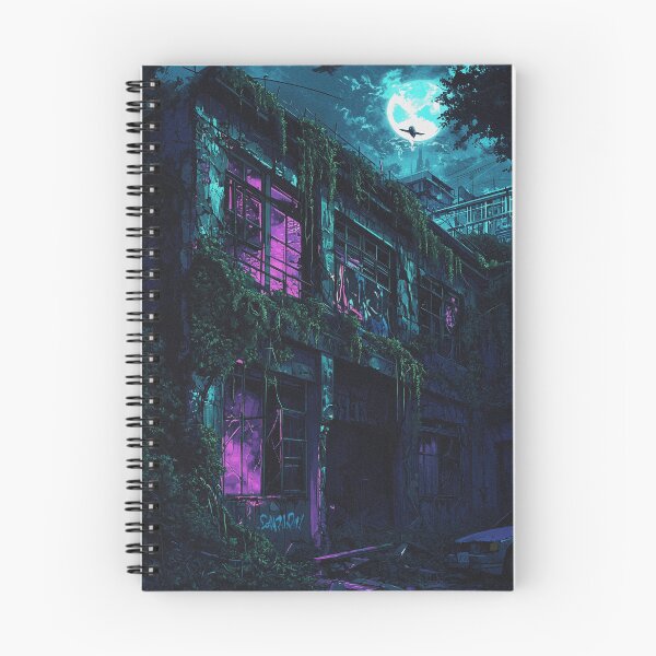 Item preview, Derelict building Cyberpunk designed and sold by FuturiTravel.