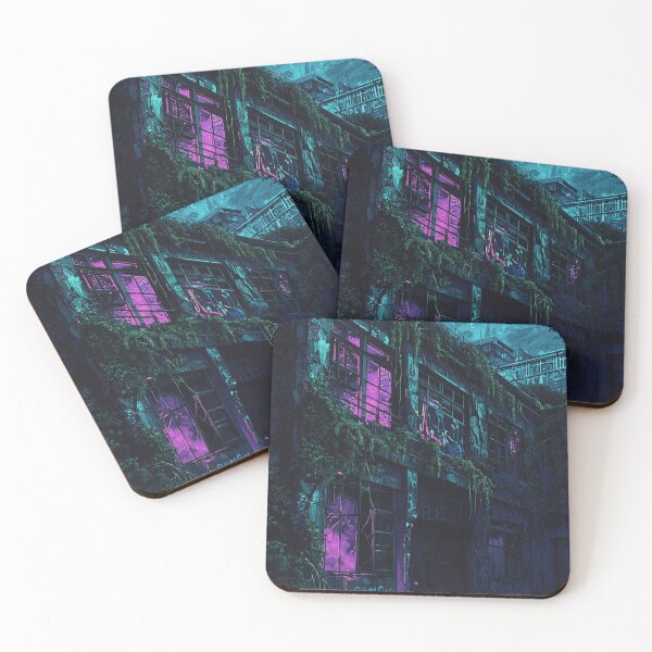 Item preview, Derelict building Cyberpunk designed and sold by FuturiTravel.