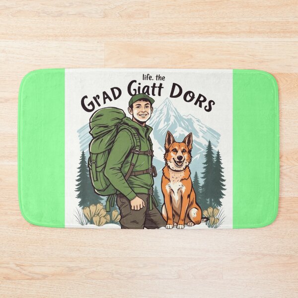Item preview, Hiking with Dog designed and sold by sachinnaha.
