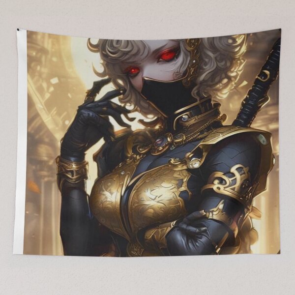 Item preview, Bounty Hunter Assassin - Sci Fi Fantasy Art concept designed and sold by Delerat7.