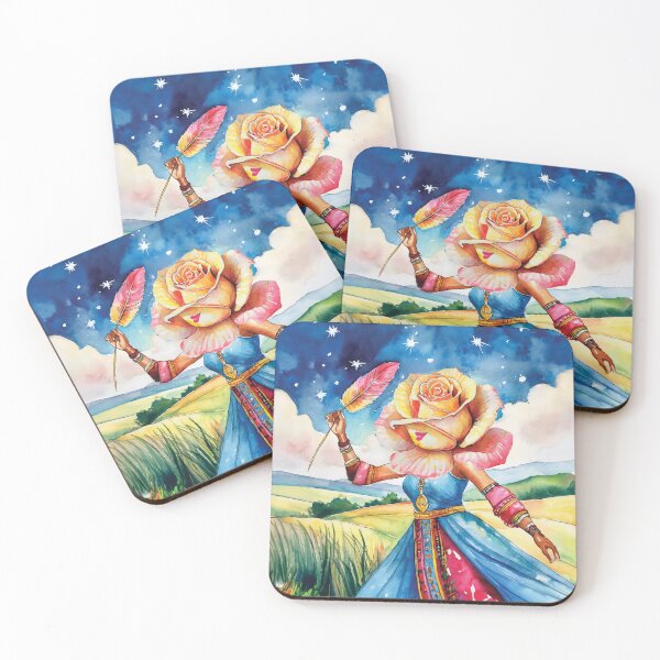 Item preview, Rose Medicine Woman designed and sold by Flower Songs.