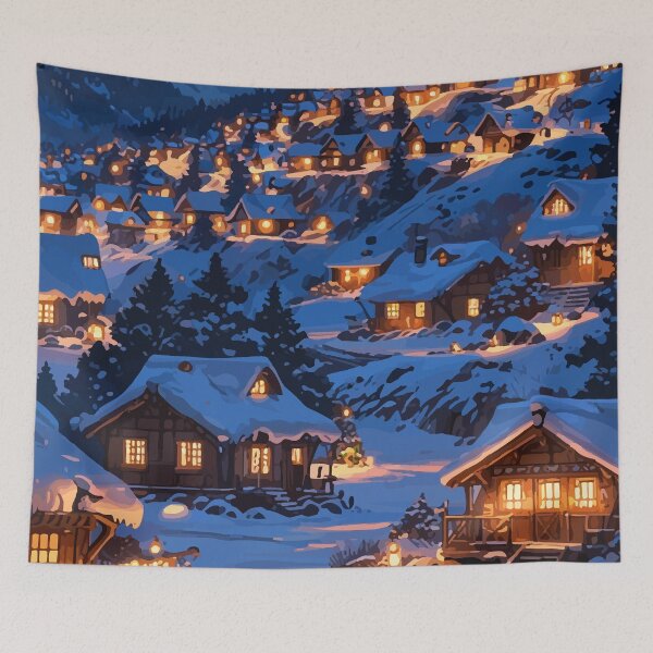Item preview, Winter Night designed and sold by Vector Scout Lab.