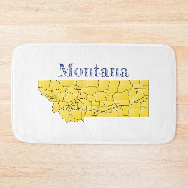 Item preview, Montana Counties & Interstates designed and sold by PhilbonianDezin.