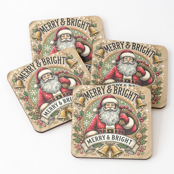 Item preview, Merry & Bright: A Classic Christmas Charm designed and sold by vinamradubey05.