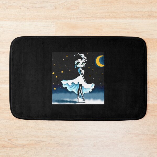 Item preview, Cosmic Skeleton Betty Boop – Retro Glam Meets the Stars for Perfect Gifts designed and sold by Earth Nature Creations.