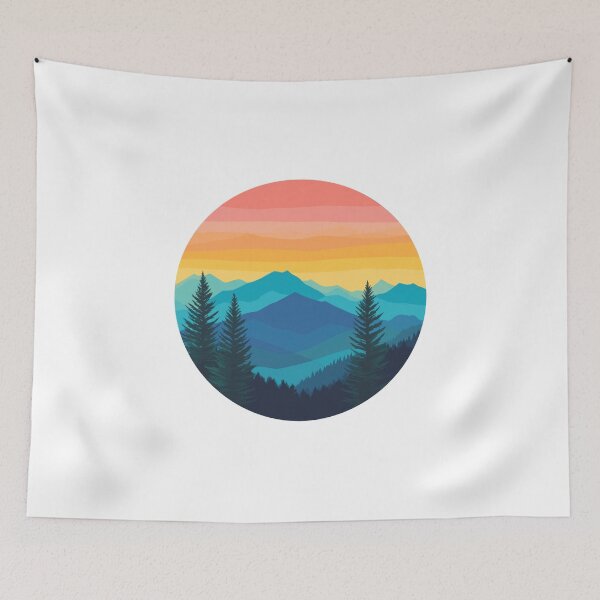 Item preview, Mountian Sunset designed and sold by xiao xuans.