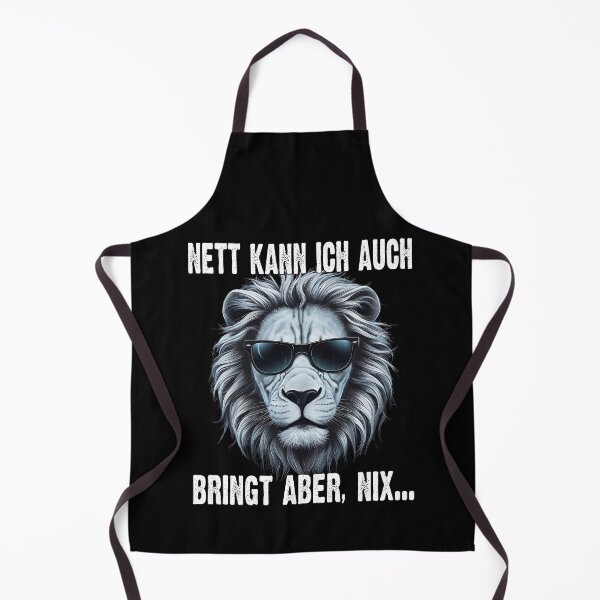Item preview, Nett Kann Ich Auch Bringt Aber , Nix  - Cooles Löwe - Lustiges Zitat  designed and sold by Smix Pixels.