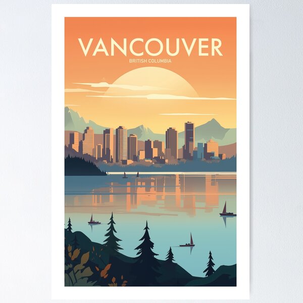 Vista previa del artículo con la obra «PARQUE NACIONAL DE VANCOUVER», diseñado y vendido por MarkedArtPrints.