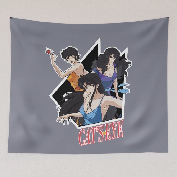 Item preview, Cat's Eyes - Occhi di Gatto | Retro Anime 80s  designed and sold by SALENTOmadness.