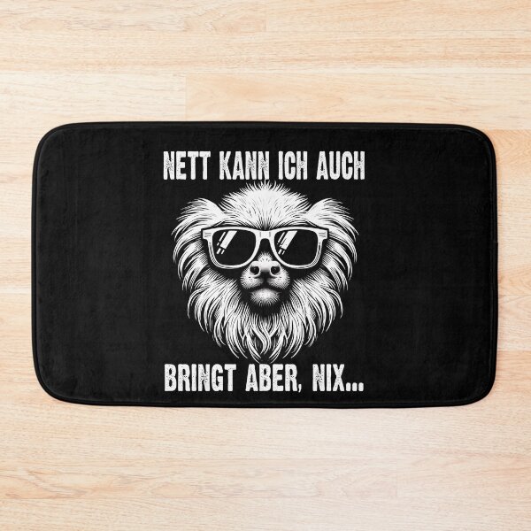 Item preview, Nett Kann Ich Auch Bringt Aber , Nix  - Cooles Marmoset - Lustiges Zitat  designed and sold by Smix Pixels.