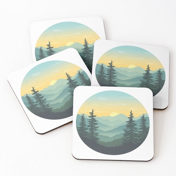 Item preview, Mountian Sunset designed and sold by xiao xuans.
