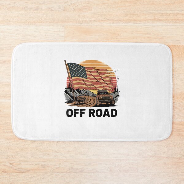 Item preview, Off road american flag designed and sold by Mateusz Majcherek.
