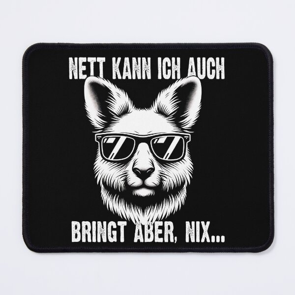 Item preview,  Nett Kann Ich Auch Bringt Aber , Nix  - Cooles Marsupial - Lustiges Zitat  designed and sold by Smix Pixels.