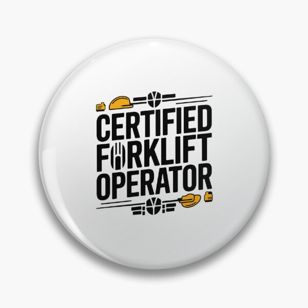 Item preview, Certified forklift operator designed and sold by Mateusz Majcherek.