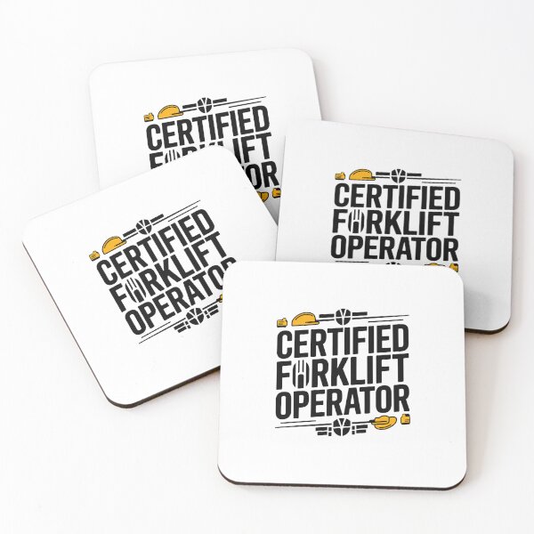 Item preview, Certified forklift operator designed and sold by Mateusz Majcherek.
